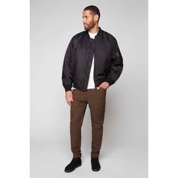 DNM.WORKS COHEN - RIB - CARGO JOGGER PANTS - DARK OLIVE