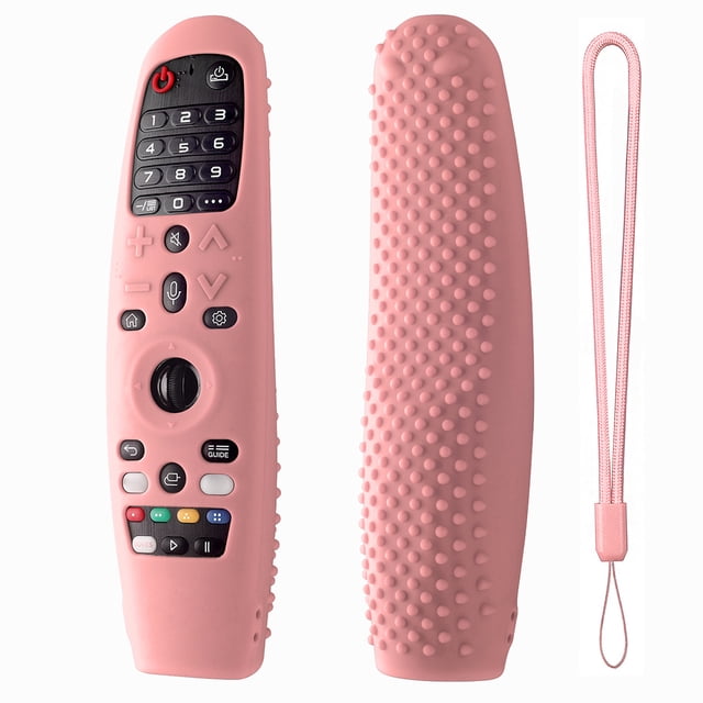 Escudo protector Funda protectora impermeable de silicona para control remoto mágico (rosa)