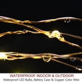 thumbnail image 4 of Batería String Light Bright Zeal, 20 m, 200 LED, color blanco cálido, 4 of 6