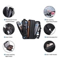 thumbnail image 2 of Mochila de viaje BANGE Carry On de 35 litros para portátil de 17,3" negra, 2 of 7