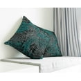 thumbnail image 4 of VargottamSquare Pillow Cover - Decorative Pillow Covers20x20 Inches,PrintedTeal BlueThemePillowcase, DecorativeSquareCushionCovers, 4 of 4