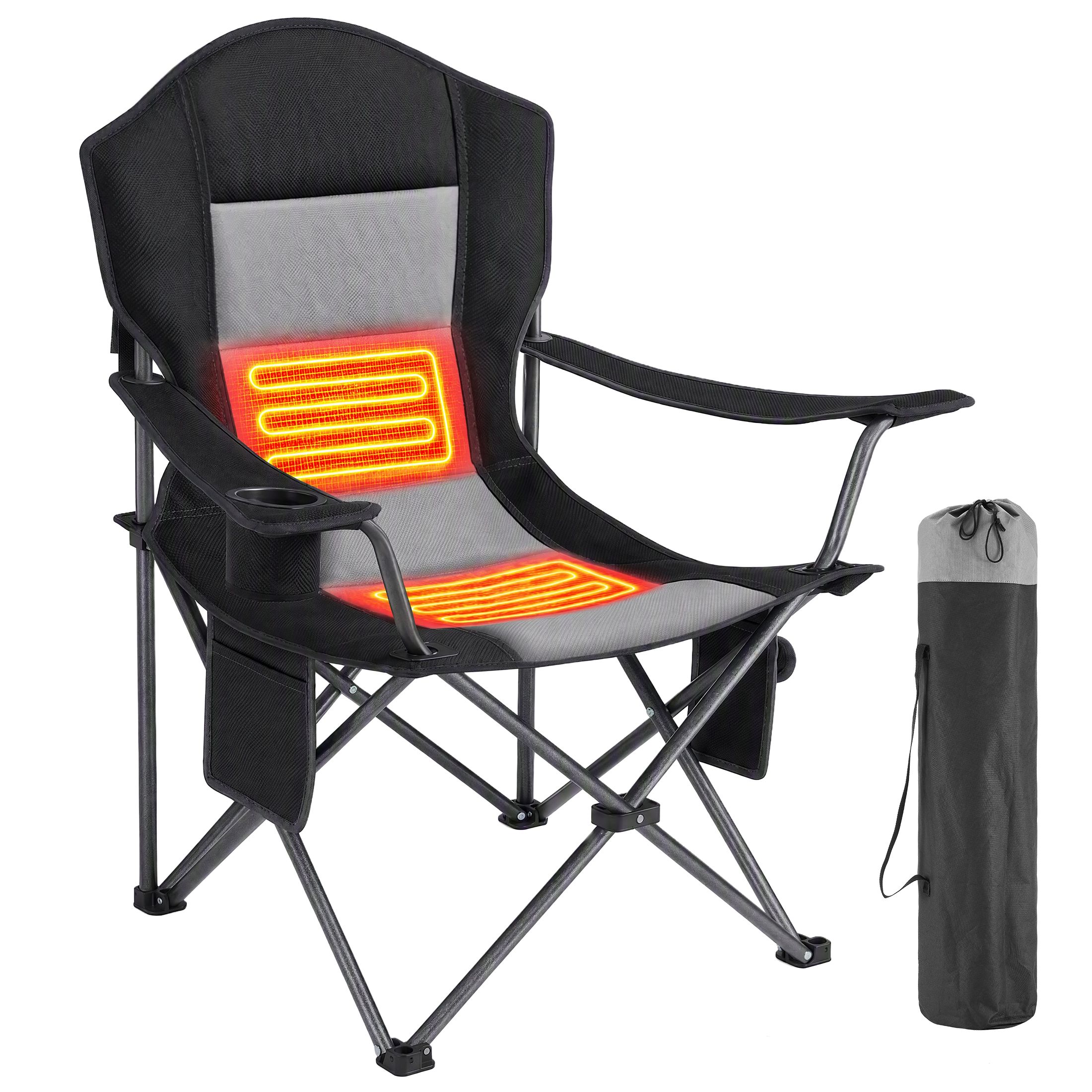 EDX Oversized Heated Camping Chair with Dual Zone Heating photo 1