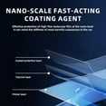 thumbnail image 5 of Advanced Car Quick-acting Coating Agent Spray, 2 In 1 Car Oil Film Cleaner, Car Oil Film Emulsion Glass Cleaner, Quickly Coat Car Wax Polish Spray Waterless Wash Wax, 5 of 7