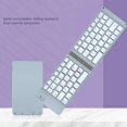 thumbnail image 2 of BT18 Magnetic Folding Wireless Keyboard for Cell Phones Tablets Computers Universal Bluetooth Keyboa, 2 of 5