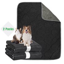 Kritter Planet Softness Waterproof Blanket for Dog&Pet Protective Couch,Floor and Fet Box,Decorated Home,Outdoor, Black