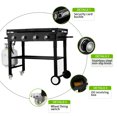 thumbnail image 6 of Vebreda 60000BTU 4 Burner Foldable Outdoor Propane Gas Grill , Black, 6 of 9