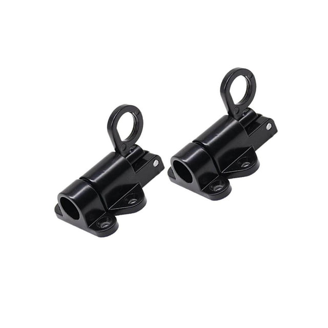 2 Pcs/ensemble Anneau de Traction d'Armoire Ressort de Charge Loquet de Porte Automatique Hasp Lock Noir