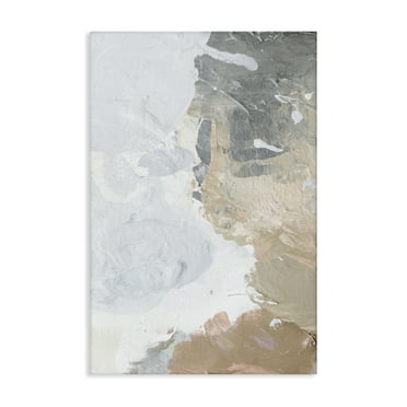 Stupell Industries Abstract Portrait Illusion Abstract Painting Gallery Wrapped Canvas Art Print Wall Art, 16 x 24