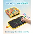 thumbnail image 5 of Reusable Scribble Book and Markers, Portable Drawing Book, Erasable Reusable Sketchpad with Pen and Storage Bag, 5 of 6