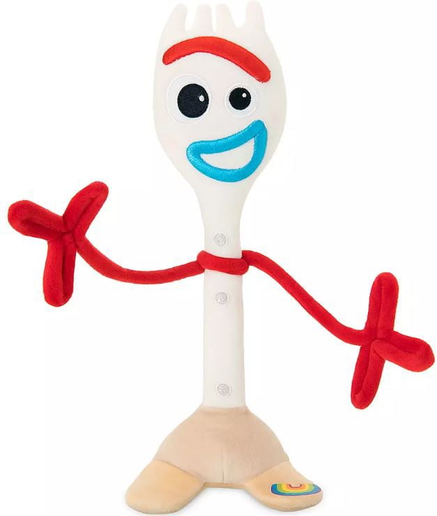 OFFICIAL BRAND NEW 12" TOY STORY 4 FORKY SOFT PLUSH TOY 