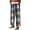 Black#1, variant on GaThRRgYP Sporty Jogger Pants for Men,Men's Casual Fashion Brushed Warmth Home Pocket Check Elastic Waist Long Pants Black S