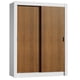 thumbnail image 1 of Ropero Closet Madesa Dallas 2 Puertas Corredizas 2 Cajones Blanco/Marrón, 1 of 5