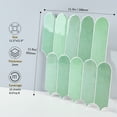 thumbnail image 5 of Peel and Stick Backsplash Feather Tile, Sage Green Self Adhesive Wall Tiles for Kitchen Bathroom, 5 of 6
