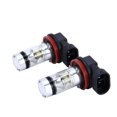 thumbnail image 2 of Luz antiniebla LED 100W H3 H8 H7 H1 1000LM blanco, 2 of 5