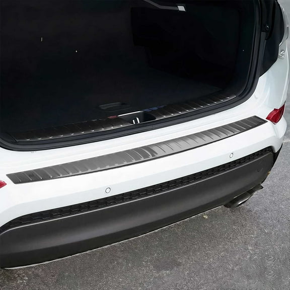 Rear Bumper Sill Cover Guard for Hyundai Tucson 2016-2018 Stainless Steel Dark