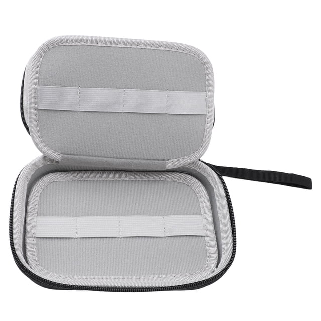 Reeds Storage Box for Saxophone Clarinet, Waterproof Reed Case with Mesh Pocket, Compact and Portable Instrument Accessories Bag, 20 Pieces Capacity
