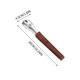 thumbnail image 2 of Stainless Steel Bread Tongs | Faux Wood Grain Finish | Locking Mechanism | Kitchen Food Holder | Versatile Serving Tool | Easy Storage | 1 Pack Food Clip | Durable Kitchen Gadget, 2 of 6