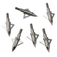 thumbnail image 6 of SURWOLF 12X 100gr Blade Arrowheads Sharp Archery Broadheads Bow Hunting Target Shooting, 6 of 13