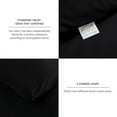 thumbnail image 5 of CozyLux Queen Comforter Set Black, 3 Pieces Solid Queen Comforter Breathable Quilted Style Bedding Sets, Luxury Soft Microfiber Down Alternative Comforter for All Season (1 Comforter & 2 Pillowcases), 5 of 6