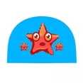 thumbnail image 1 of 3xSwim Gorro De Baño Para Niños, Niña, Niño, Estampado Animal, Estrella De, 1 of 8