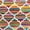 Multi-color, variant on Unique Loom Chindi Trellis Collection Area Rug - Arabesque (8' x 11' Rectangle Multi/Black)