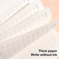 thumbnail image 3 of Portable Leather Planner Book, Multi-Color Solid Notebook, Durable Cover, Daily Task Organization, For Students, Gift, Compact Design, Travel Journal, Note Taking Pad, Office Use | Paper, White-815, 3 of 7