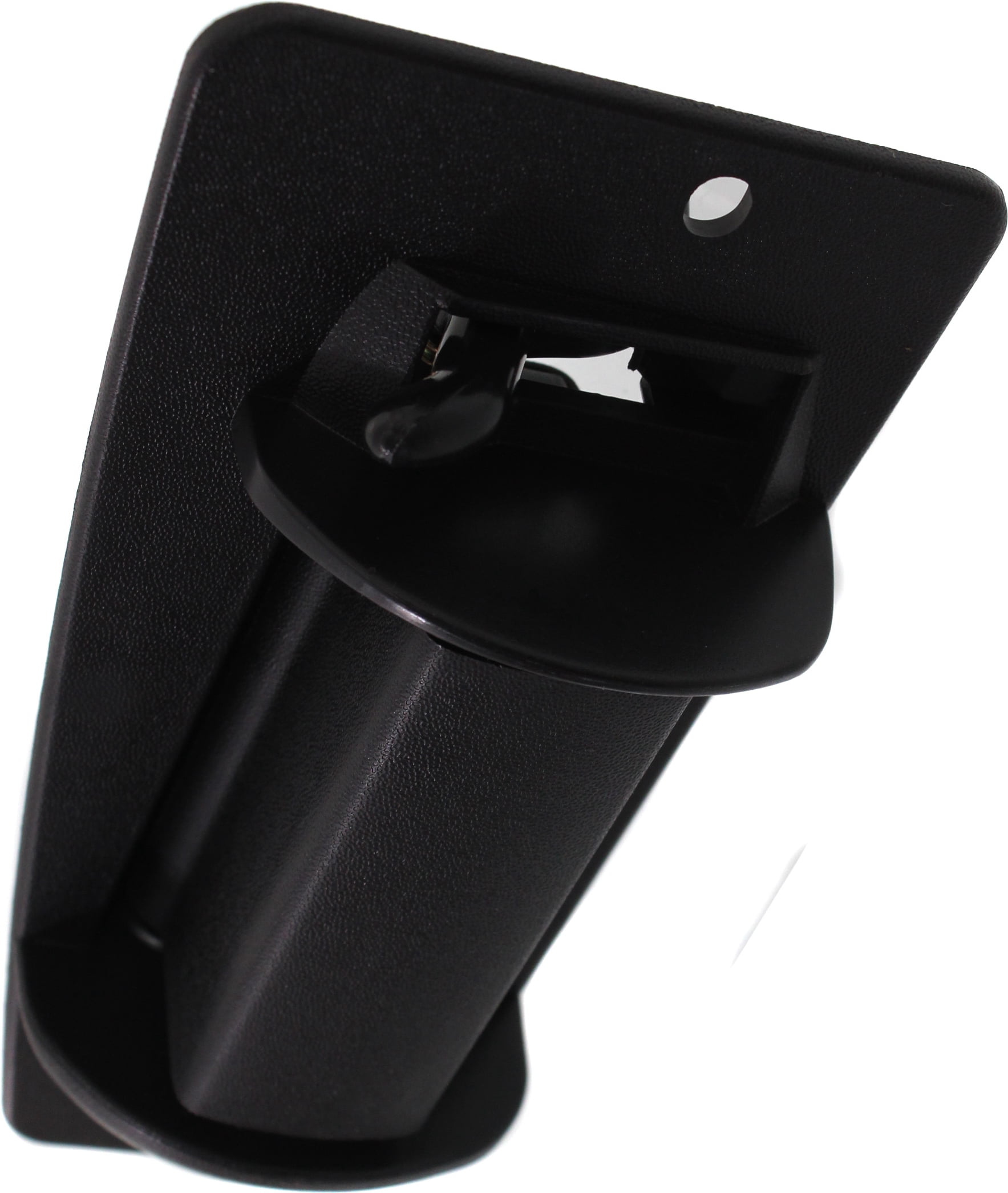 Replacement C491330 Exterior Door Handle Compatible with 1999-2006 Chevrolet Silverado 1500 Rear, Left Driver Textured Black Bezel with Lever