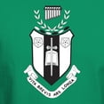 thumbnail image 3 of CafePress - Sigma Alpha Iota Black And White Crest T Shirt - Men's Classic Graphic Cotton T-Shirt, 3 of 4