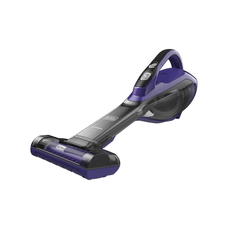 BLACK+DECKER, Dustbuster Hand Vacuum, Purple, 15.86