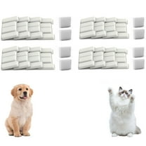 Vetiflow Dog Bowl Filters and Sponge, Suitable for Dogs/Cats (16 Filters   8 Sponge)