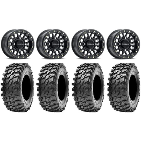 Raceline Podium Bdlk 14 Bk Wheels 32 Rampage Tires Kawasaki Mule Pro FXT Raceline Podium Bdlk 14 Bk Wheels 32 Rampage Tires Kawasaki Mule Pro FXT