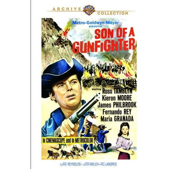 Son of a Gunfighter (DVD), Warner Archives, Western