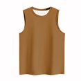 thumbnail image 4 of FAIWAD Women Tank Tops Summer Sleeveless Round Neck Basic Plain Vest Tops Loose Casual Workout Tanks, 4 of 4