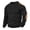 Black, variant on Long Sleeve Shirts for Men, Men Waffle Elbow Patch Shirt Western Long Sleeve Fall Pullover