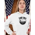 thumbnail image 2 of Independence Day Rubber Seal Hoodie Women -Image by Shutterstock, Female Large, 2 of 4