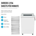 thumbnail image 6 of IDEAL 4005 Strip-Cut Commercial Office Paper Shredder with Automatic Oiler, Made in Germany, Continuous Operation, 50 to 52 Sheet Feed Capacity, 44-Gallon Bin, Versatile, P-2 Security, 6 of 7