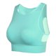 thumbnail image 3 of Sujetador deportivo para mujer Push-up a prueba de golpes Alambre libre acolchado Crop Top Empalme C Abanopi Sujetador deportivo, 3 of 7