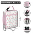thumbnail image 2 of Cute Pig Insulated Lunch Bag – Waterproof Soft Cooler Tote for Travel, Work, or Camping, 2 of 6