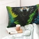 thumbnail image 4 of Fotbe Realistic Style Wolf Warrior Funda de Almohada Decorativa Estilo Occidental, Lujo en Algodón, Fundas para Almohadas King, Cojín Estampado para Decoración del Hogar-14"x20", 4 of 6