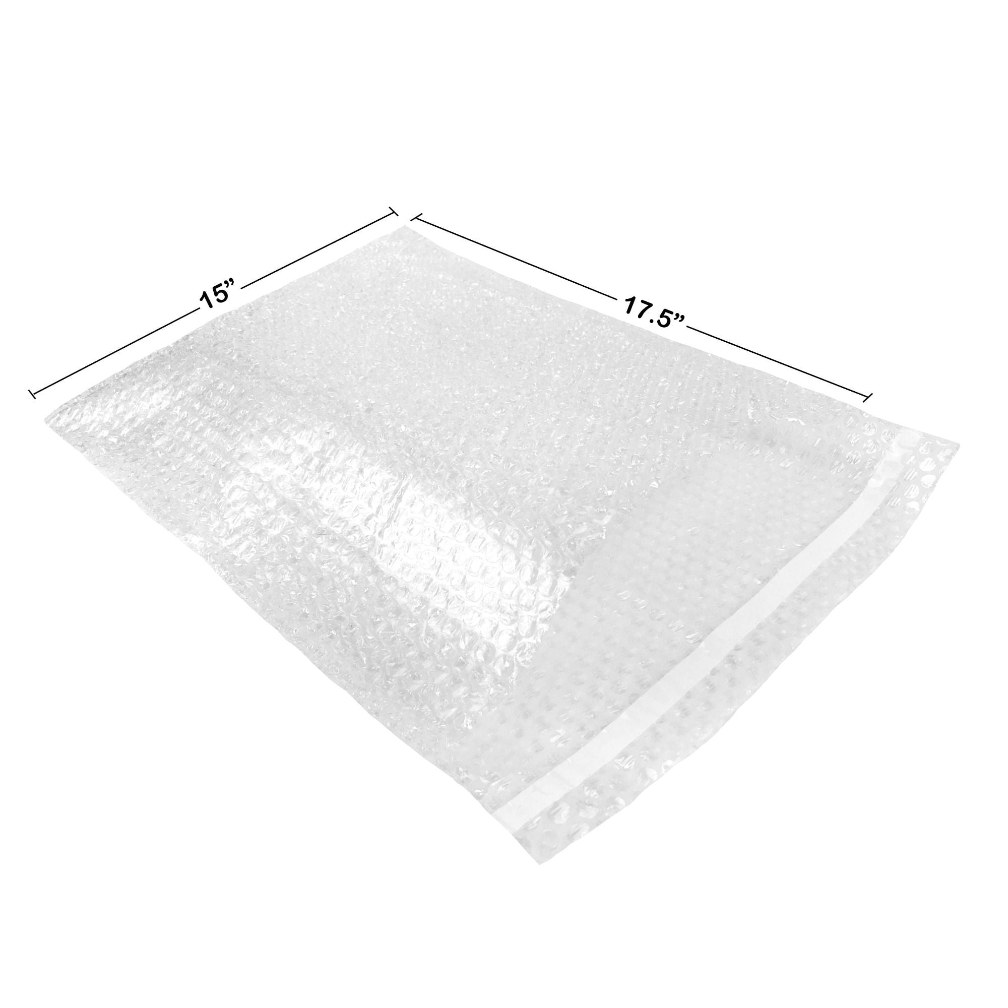 StarBoxes 50 Bubble Out Bags 15x17.5" Wrap Bubble Pouches