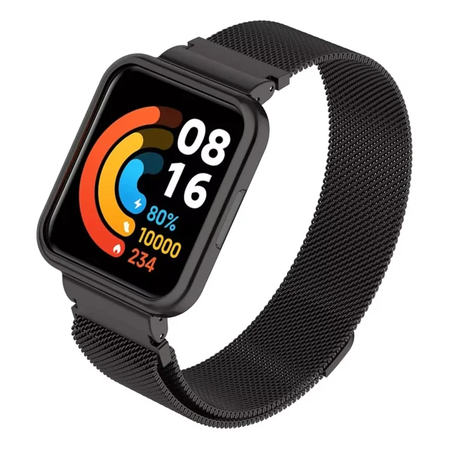 Correa Con Funda Para Redmi Watch 2 Lite Milanese Magnética