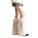 thumbnail image 2 of Calcetines Cubrepiés para Mujer Calcetines Protectores de Media Pierna Cubrebotas de Colores Cálidos Calcetines Apilados Calcetines de Mujer, 2 of 3