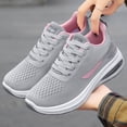 thumbnail image 6 of Womens Walking Shoes Wide Toe Box Running Tennis Shoes Lightweight Breathable Wide Sneakers Cushioning Comfort Gym Workout Athic Shoes Wide Width, 6 of 9