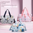 thumbnail image 5 of Bolso momia portátil de estilo coreano, bolso de almacenamiento cruzado de un solo hombro de gran capacidad para separación de ropa seca y húmeda Baoma, bolso multifuncional para madre y bebé, 5 of 5