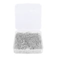 thumbnail image 2 of 300PCS Stainless Steel Paper Clips, Star Shaped Decoration, Non Slip Clips for Office School Document Organizing, Crafted From Stainless Steel, Suitable for Decorating Your Home,, 2 of 7
