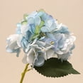 thumbnail image 5 of Blue Hydrangea Artificial Flowers Single Stem Fake Flowers with Leaves for Table Centerpiece, Faux Flowers for Vase Bouquets Arrangement for Wedding Birthday Party Decoration, 5 of 5