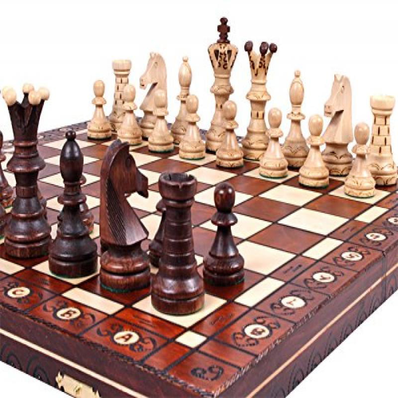Details about   The Jarilo Unique Wood Chess Set Pieces Chessboard & Storage 