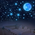 thumbnail image 5 of Estrellas que brillan en la oscuridad para techo, decoraciones de estrellas para dormitorio, decoración de habitación de niños y niñas, cosas geniales para tu habitación, pegatinas de pared para dormitorio, sala de juegos, sala de estar, decoraciones de pared Sincero Electrónica, 5 of 5