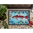 thumbnail image 3 of Carolines Treasures Mat 8087- Poissons Poissons Rouges Intérieur Ou Extérieur Mat - 18 x 27 Po., 3 of 4