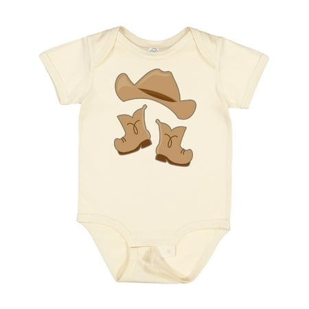 

Inktastic Western Style Boy Boots Gift Baby Boy or Baby Girl Bodysuit